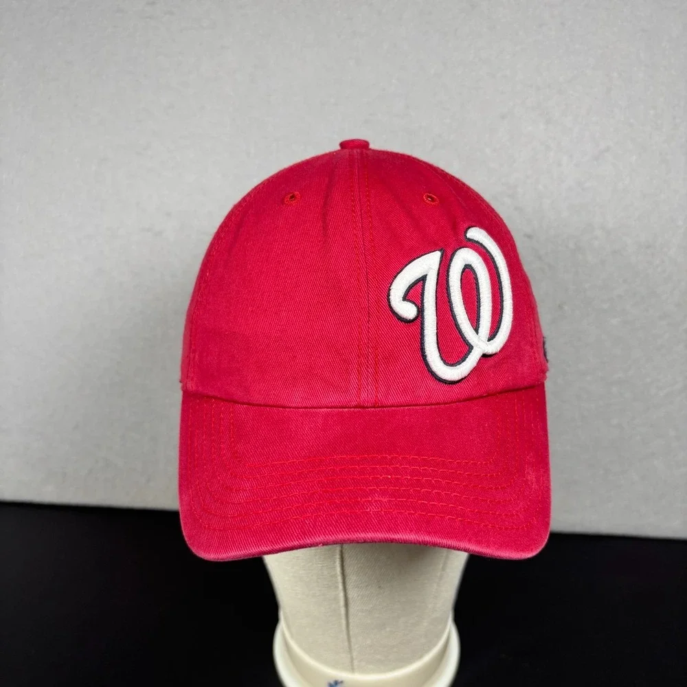 Washington Nationals MLB Baseball Cap Nats Red '47 Brand Womens OSFM Hat